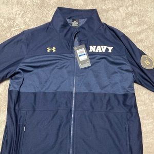 Navy Under Armour Zip up Jacket, US Naval Academy